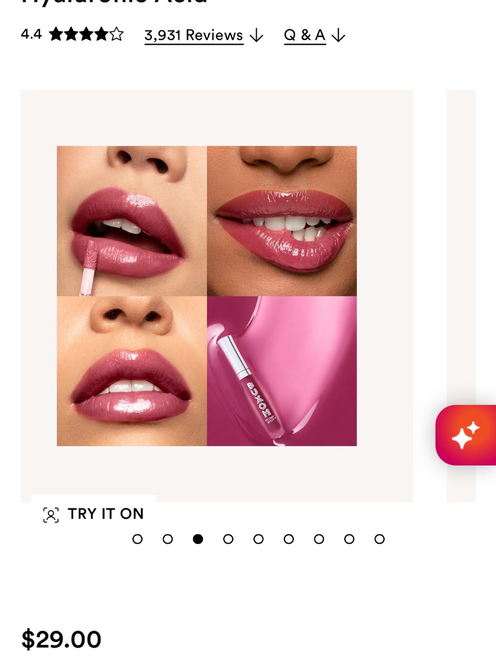 Buxom Plump Shot Sheer Tint Lip Serum - Plum Power